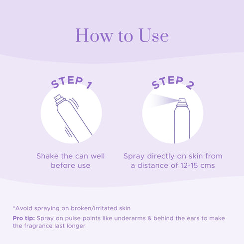 PureSense Bliss Lavender Luxury Body Spray | From the makers of Parachute Advansed