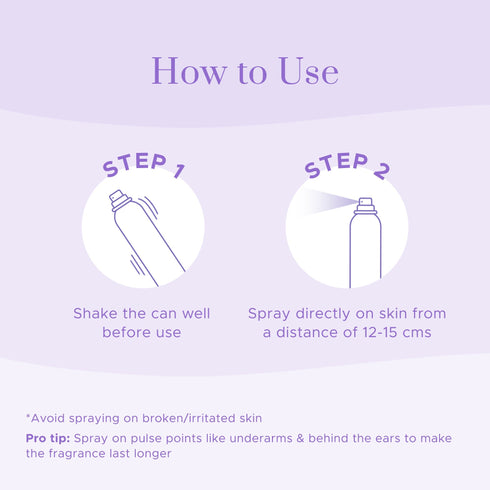 PureSense Bliss Lavender Luxury Body Spray | From the makers of Parachute Advansed
