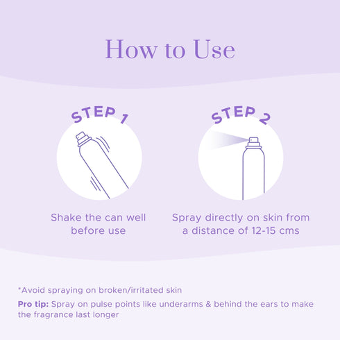PureSense Bliss Lavender Luxury Body Spray | From the makers of Parachute Advansed