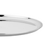 Vinod Stainless Steel Bangla Bogi Plate Lunch Plate Dinner Plate Set of 4 29 cm High Grade Stainless Steel Mirror Finish Rust Free
