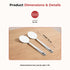 Vinod Stainless Steel Paratha Palta Turner Spatula Set of 2 34 cm Highest Grade Stainless Steel Rust Free Dishwasher Safe No 2