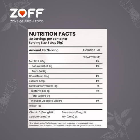 Zoff Black Pepper Powder