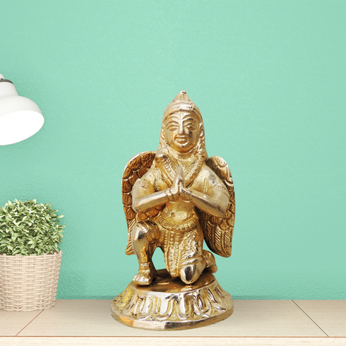 Brass Garun Dev Statue 0.36Kg