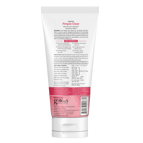 Glycolic & 1% Salicylic Acid Face Wash