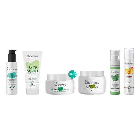 The Skin Story Moringa Glow Facial Kit