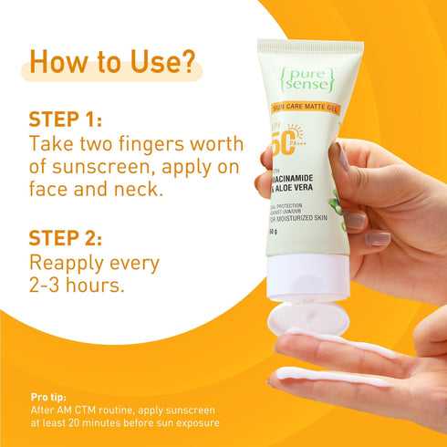 PureSense Sun Care Matte Gel