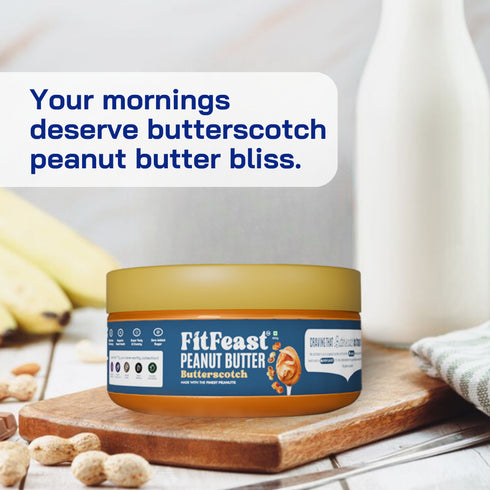 Fitfeast Butterscotch Peanut Butter 150g