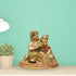 Brass Krishna With Yashoda Maiya 1.44Kg