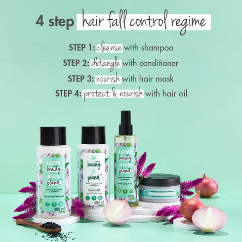 Love Beauty And Planet Onion Blackseed and Patchouli Conditioner