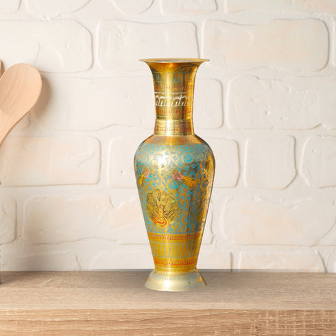 Brass Home And Garden Flower Pot 0.55Kg
