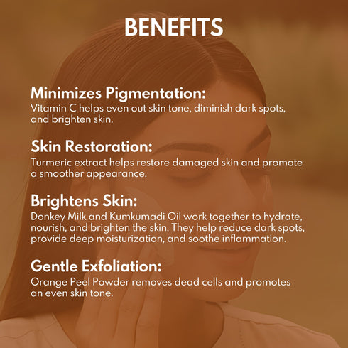 Wildflower Naturals Kumkumadi & Donkey Illuminating Clay Mask