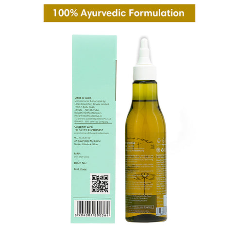 Theearthcollective in Anti Hair Fall Hair Oil For Weak & Thinning Hair Brahmi Bhringraj & Rosemary