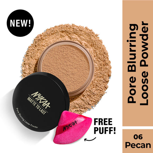Nykaa Matte to Last Oil Control Loose Setting Powder