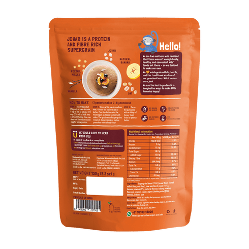 Slurrp Farm Blueberry & Classic Combo: Millet Pancake
