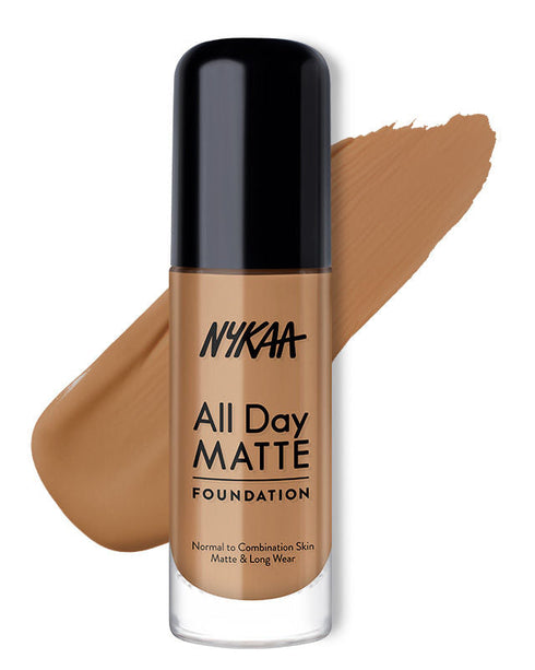 Nykaa All Day Matte Long Wear Liquid Foundation (30ml)