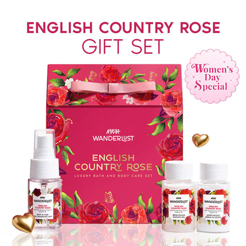 Wanderlust English Country Rose Gift Set