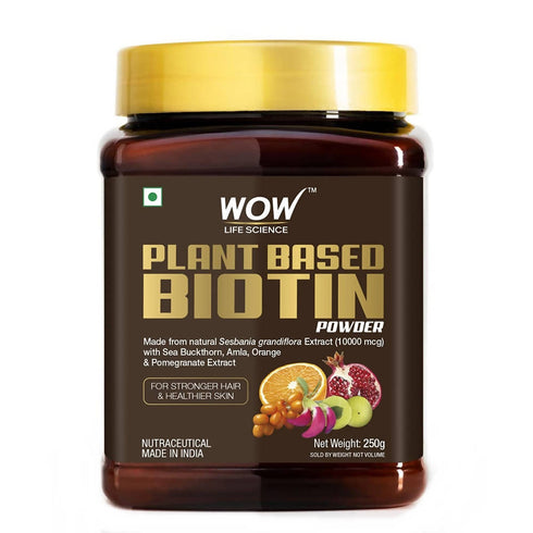 WOW Life Science PlantBased Biotin Powder