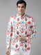 Vastramay Men's Multicolor-Base-Cream Silk Blend Jodhpuri