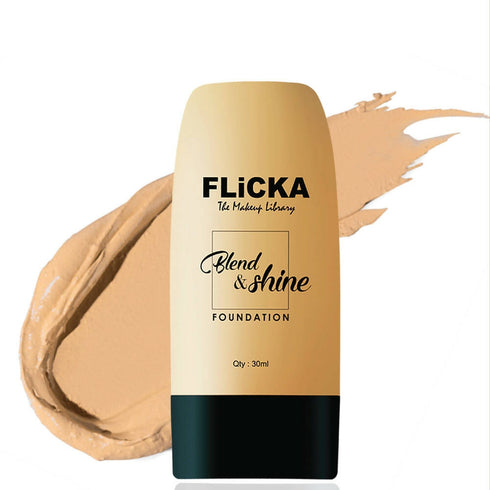 Flicka Blend & Shine Foundation | Beige