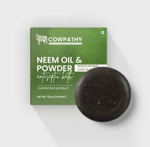 Cowpathy Neem Oil | Powder Cow Dung Bath Soap