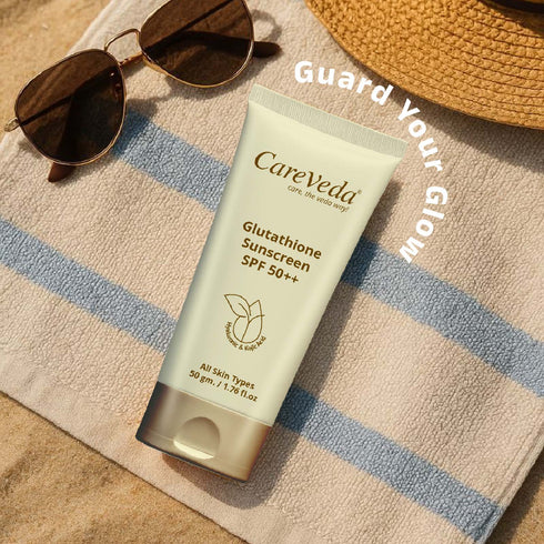 CareVeda Glutathione Sunscreen SPF 50++