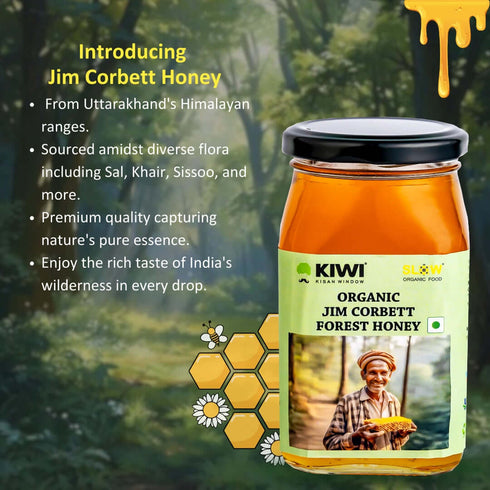 Kiwi Organic Jim Corbett Forest Honey