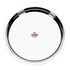 Vinod Stainless Steel New Tat Dinner Plate Set of 4 28.5 cm Highest Grade Stainless Steel Mirror Finish and Rust Free