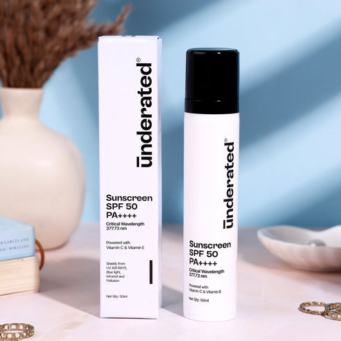 Underated Sunscreen SPF 50 PA++++