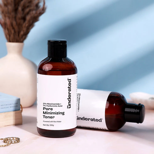 Underated 3% Niacinamide + 1% Hyaluronic Acid Pore Minimizing Toner