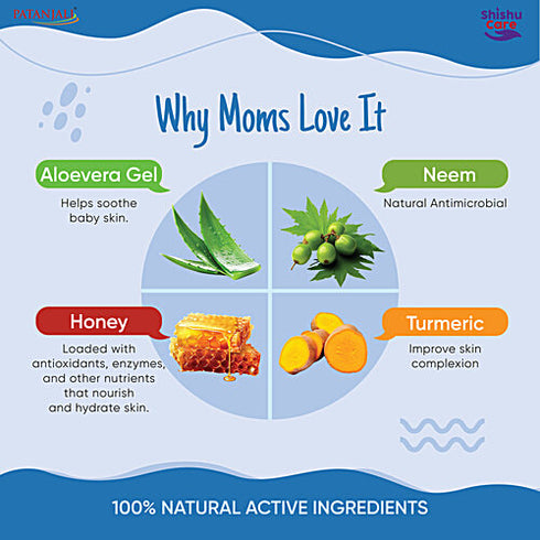 Patanjali Shishu Care Body wash Gel - 200ml