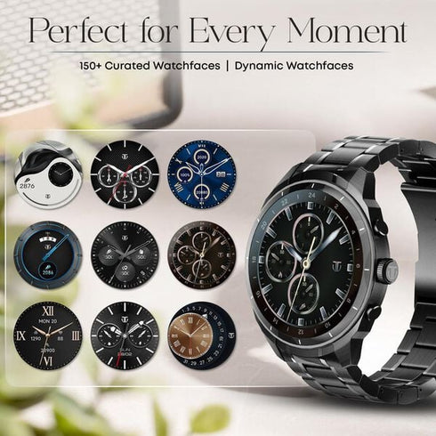 Titan Heritage Premium Smartwatch with All SS Design