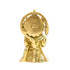 Brass Hanuman Ji Idol in Sitting Posture 483g