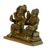 Brass Shiv Parvati Divine Couple Murti 231g