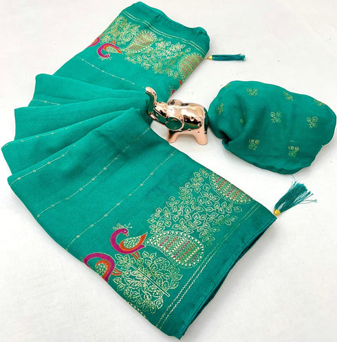 Vasthrlay Georgette Peacock