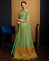 Vasthrlay Women's Cotton Length Unstitched Saree