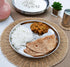 Stainless Steel Plate Set of 6 (12 Inches)