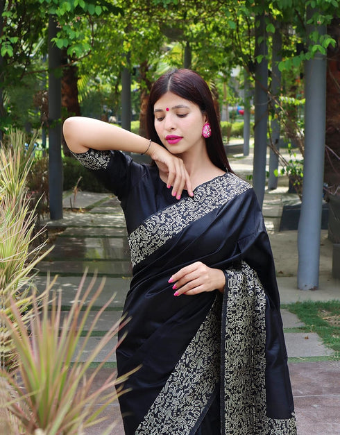 Vasthrlay Tussar Handloom Saree