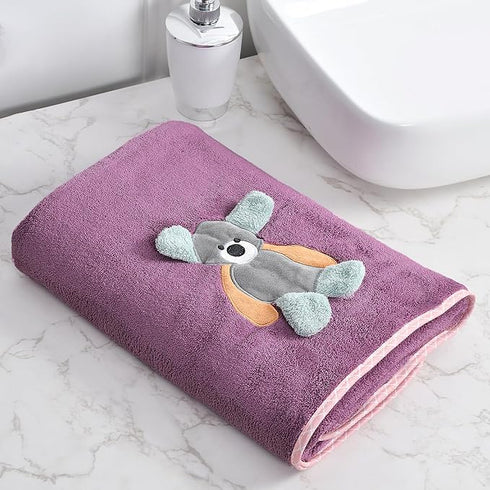 UrbanLeaf Premium Microfiber Kids Bath Towels Quick Drying Towels