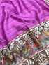 Vasthrlay Tussar Ghicha Traditional Kalamkari Madhubani