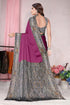 Vasthrlay Fashion Chiffon Abstrect Printed Ethnic Wear