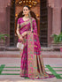 Vasthrlay Kanjivaram Unstitched Saree