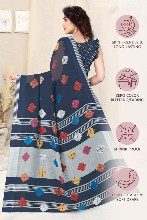 Vasthrlay Fashion Polyester Printed Ethnic Wear