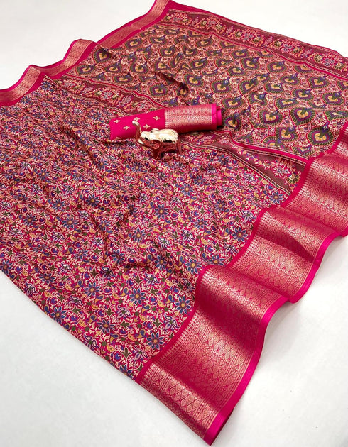 Vasthrlay Silk Saree Unstitched