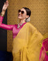 Vasthrlay Women's Cotton Length Unstitched Saree