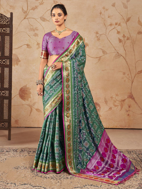 Vasthrlay Patola Wedding Saree