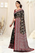 Vasthrlay Fashion Chiffon Printed Navy Ethnic Wear