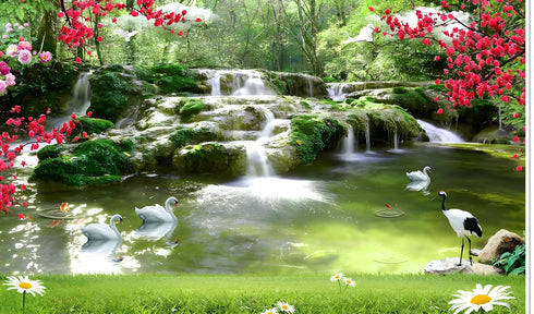 Backdropon Beautiful Waterfall Photography Backdrops