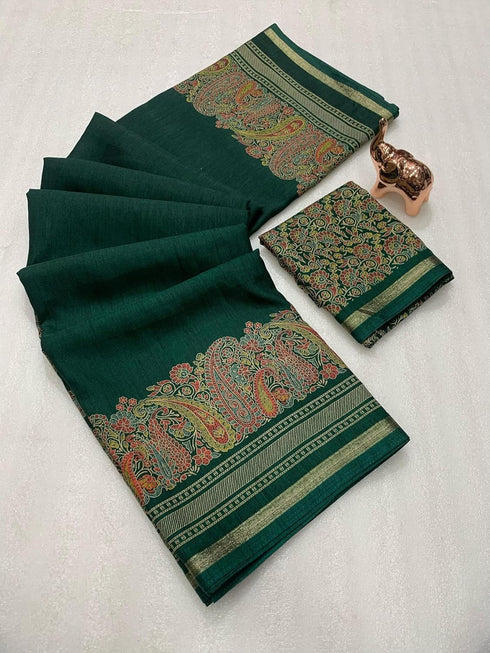 Vasthrlay Saree Floral Printed