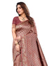 Vasthrlay Kanjivaram Unstitched Saree