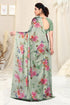 Vasthrlay Fashion Chiffon Printed Dusty Ethnic Wear